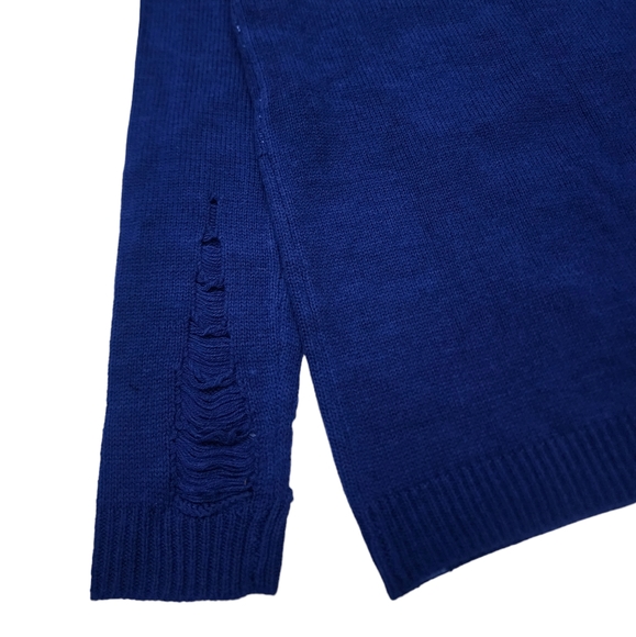 Doctor Who Tardis Distressed Sweater - Picture 5 of 8